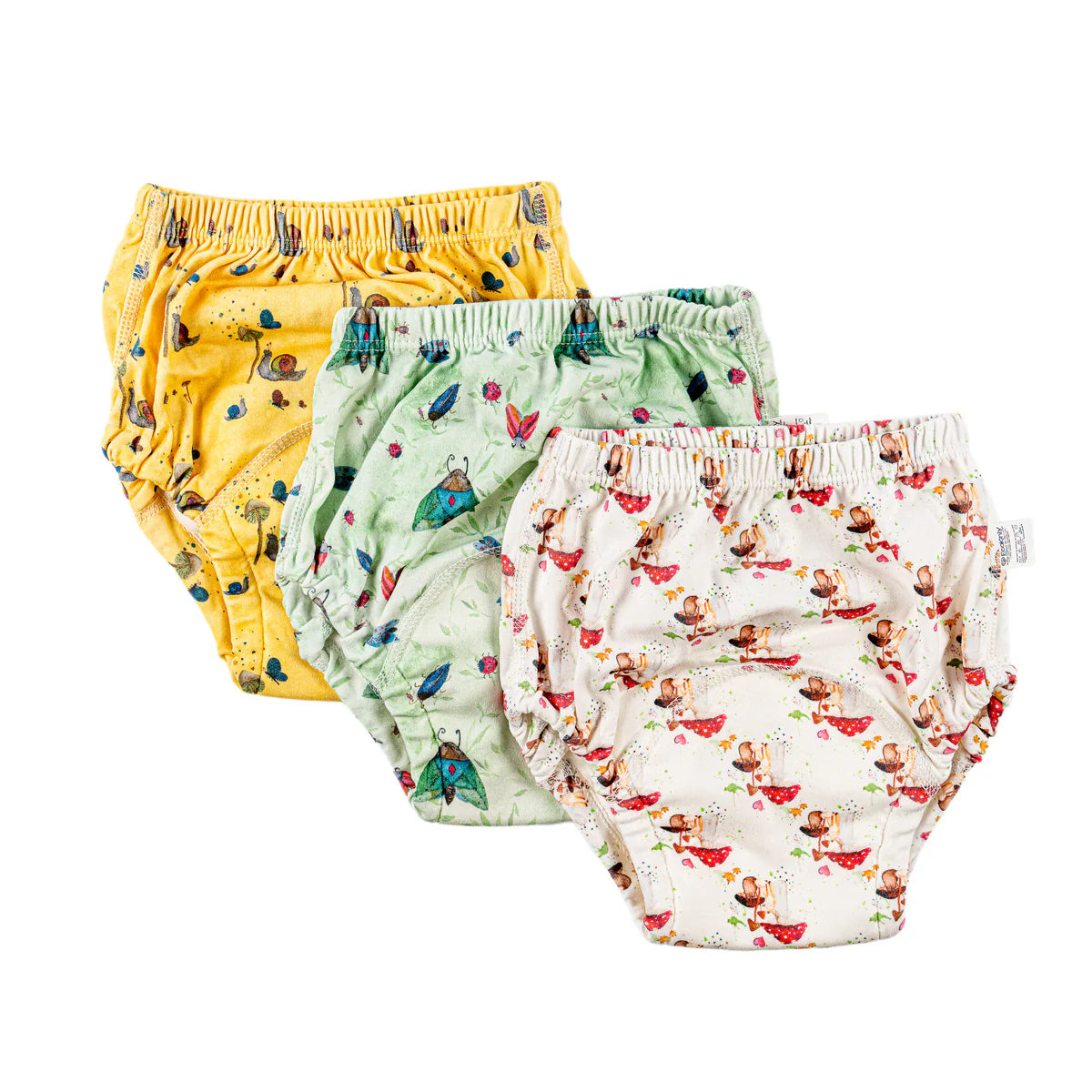 EcoKinly Potty Trainer Pulls Ups 3 Pack Organic Cotton-Ecokinly-Regular 1.5 - 2.5 years-The Nappy Market