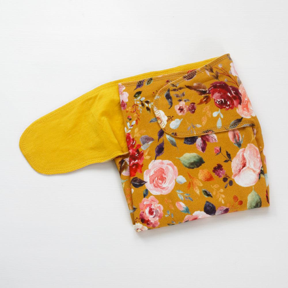 Buuh Preflat Tencil Nappy PREORDER Open-Preflat-Buuh-Painted Flowers-The Nappy Market