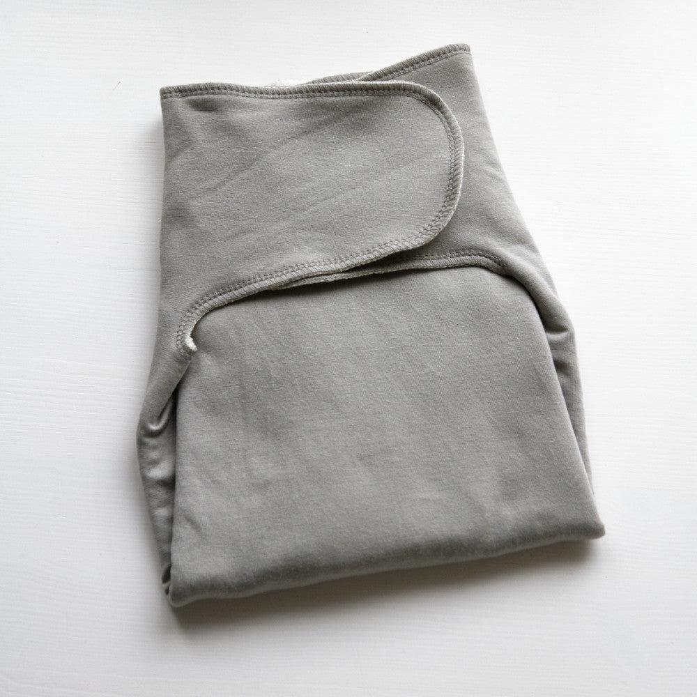 Buuh Preflat Tencil Hemp Nappy PREORDER Open-Preflat-Buuh-Grey-The Nappy Market