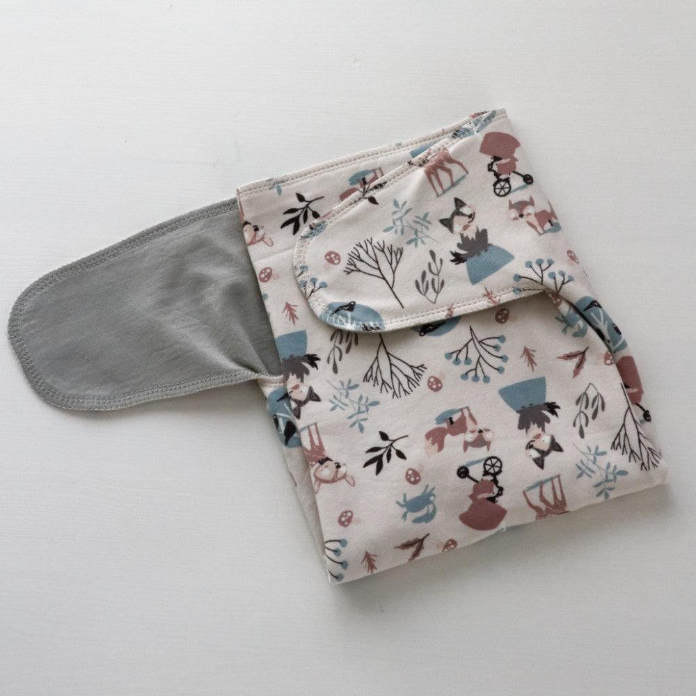 Buuh Preflat Tencil Nappy PREORDER Open-Preflat-Buuh-Jolly Forest Animals-The Nappy Market