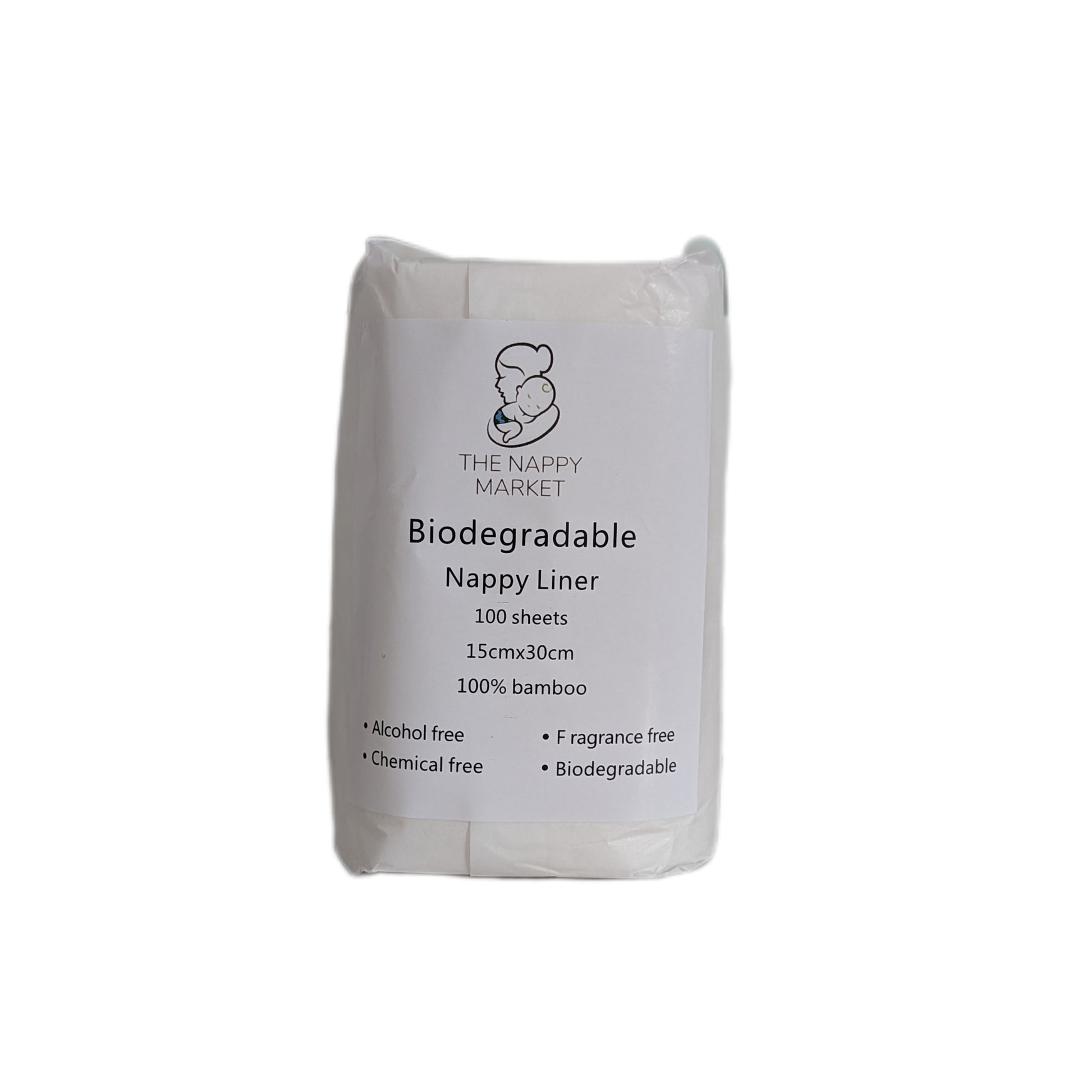 The Nappy Market Biodegradable Bamboo Nappy Liner-Accessories-The Nappy Market-The Nappy Market