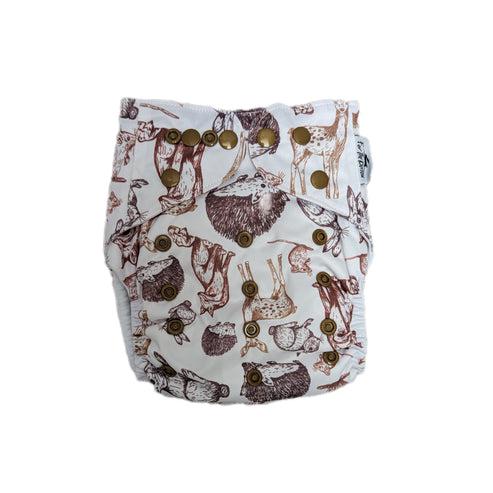 For the Burrow Pocket Nappy-Pocket Nappy-For the Burrow-Forest Friends-The Nappy Market