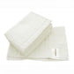 MuslinZ 6 Pack Muslin Prefold – White (PREORDER - Shipping 15th Jan)-Prefold-MuslinZ-Size 1-The Nappy Market