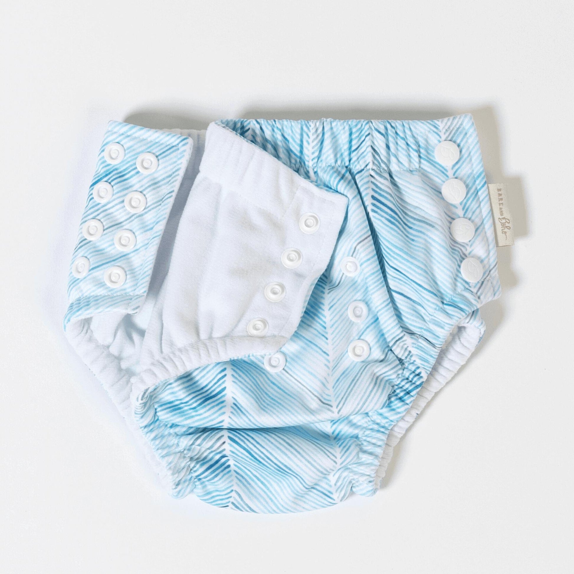 Bare & Boho One Size Reusable Swim Nappy 5-14 Kg-Swim Nappies-Bare & Boho-Botanical-The Nappy Market