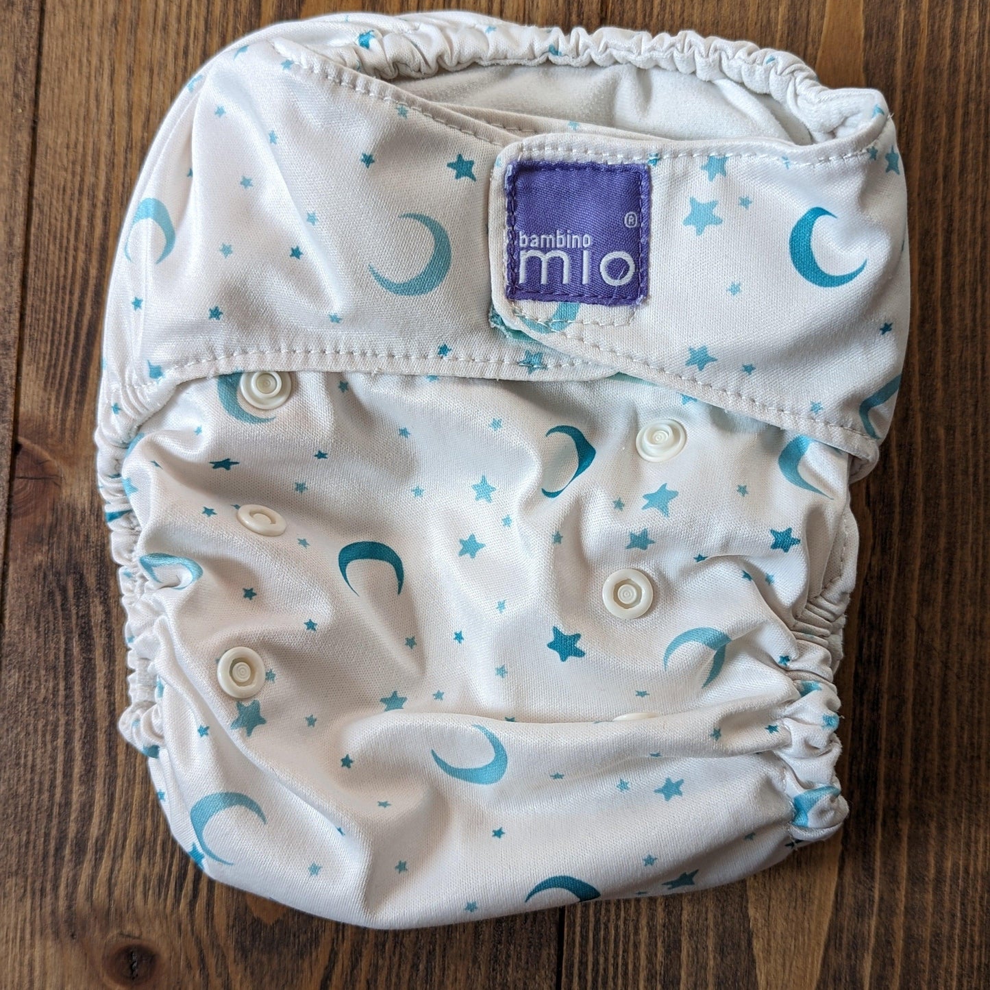 Bambino Mio Solo All in One Nappy-All In One Nappy-Bambio Mio-Clouds-The Nappy Market