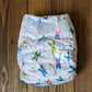 Littles & Bloomz Velcro Pocket Nappy-Pocket Nappy-Littles & Bloomz-Foxy (out of stock)-The Nappy Market