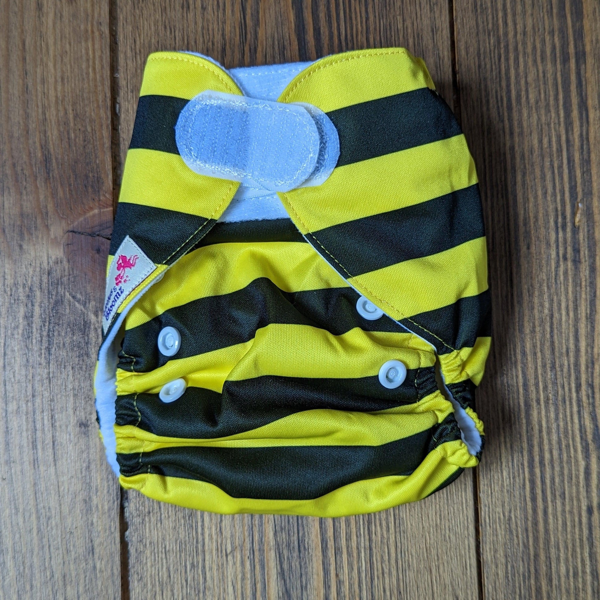 Littles & Bloomz Newborn Velcro Pocket Nappy-Pocket Nappy-Littles & Bloomz-Foxy (out of stock)-The Nappy Market