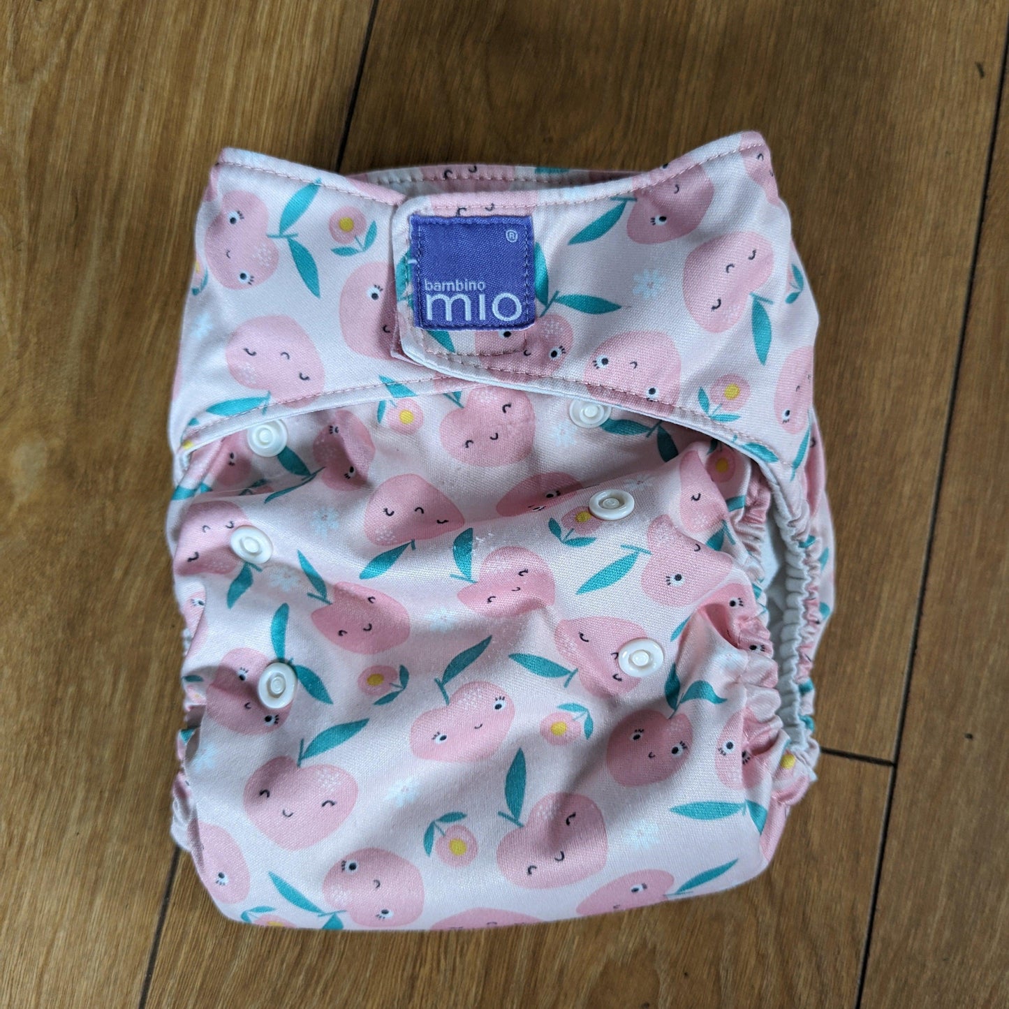 Bambino Mio Solo All in One Nappy-All In One Nappy-Bambio Mio-Peaches-The Nappy Market