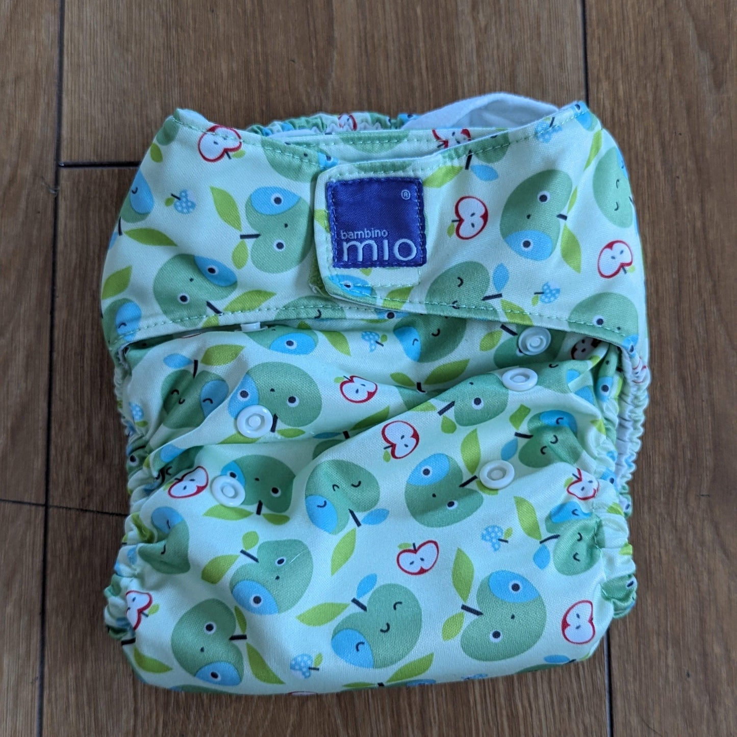 Bambino Mio Solo All in One Nappy-All In One Nappy-Bambio Mio-Apple-The Nappy Market