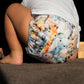 Baby Bare Snap in Pocket Nappy Safari Friends-Snap in with Pocket-Baby Bare-Safari Friends (Minky)-The Nappy Market