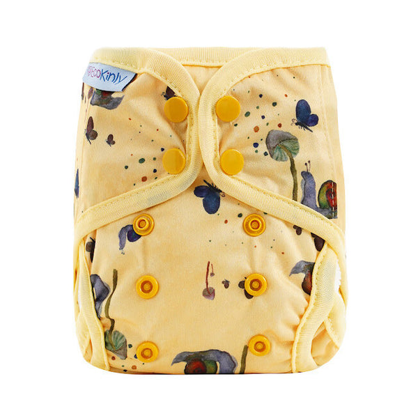 EcoKinly Newborn Reusable Nappy-All in Two Nappy-Ecokinly-Shelby-The Nappy Market