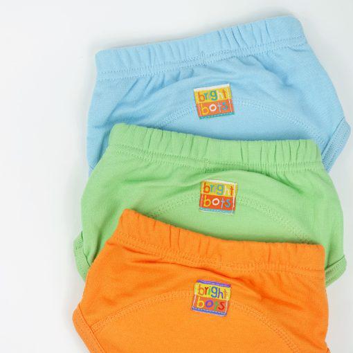 Bright Bots Washable Potty Training Pants - Large (PREORDER OPEN - shipping 15th Jan)-Training Pants-Bright Bots-Pale Blue-The Nappy Market