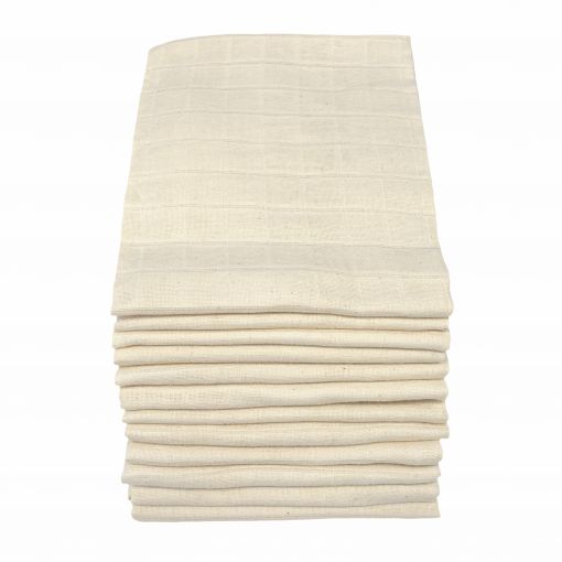 MuslinZ Multi pack Muslin Squares 70x70cm (PREORDER - Shipping 15th Jan)-Flat Nappy-MuslinZ-Natural Unbleached-The Nappy Market