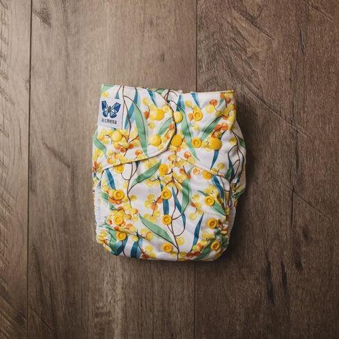 Alcmena V1.5 Snap in Pocket Nappy-Snap in with Pocket-Monarch-In the Old Bum Tree-The Nappy Market