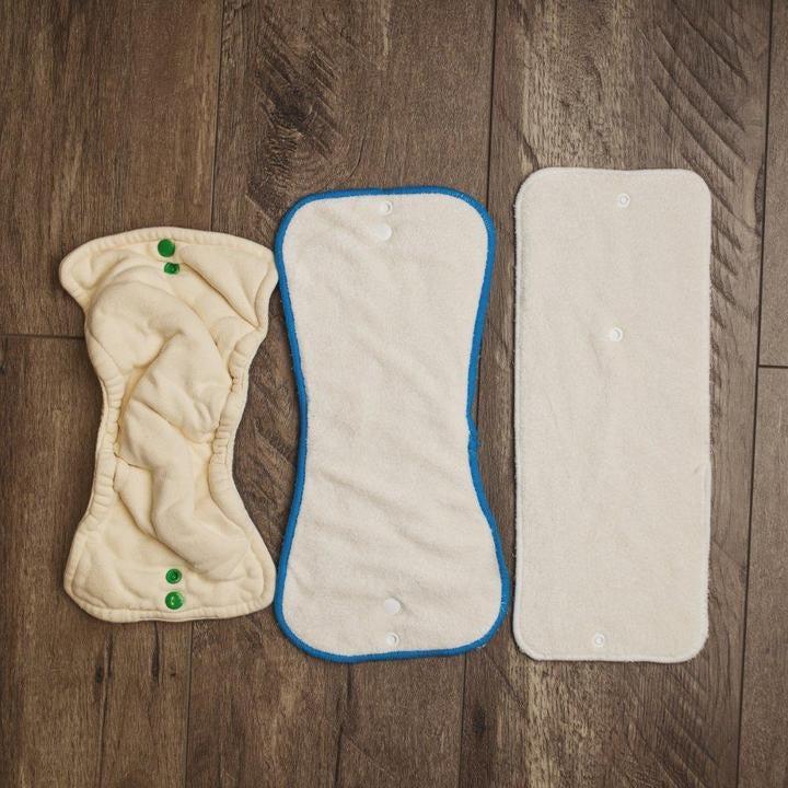 Alcmena Hemp and Bamboo Universal Insert Set-Inserts-Alcmena-Single-The Nappy Market