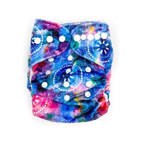 Baby Bare Snap in Pocket Nappy MINKY SHELL-Snap in with Pocket-Baby Bare-Mandala Dreams-The Nappy Market