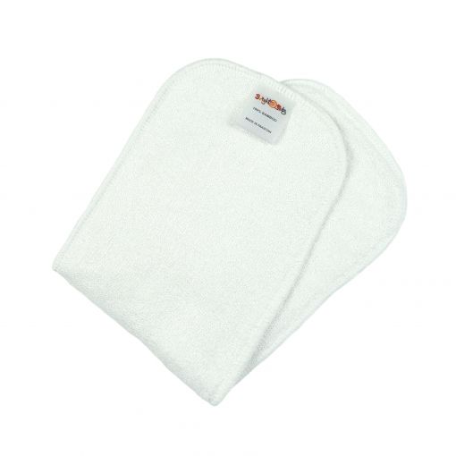 Bright Bots 100% Bamboo Terry Boosters 3ply (6 pack)-Inserts-Bright Bots-The Nappy Market