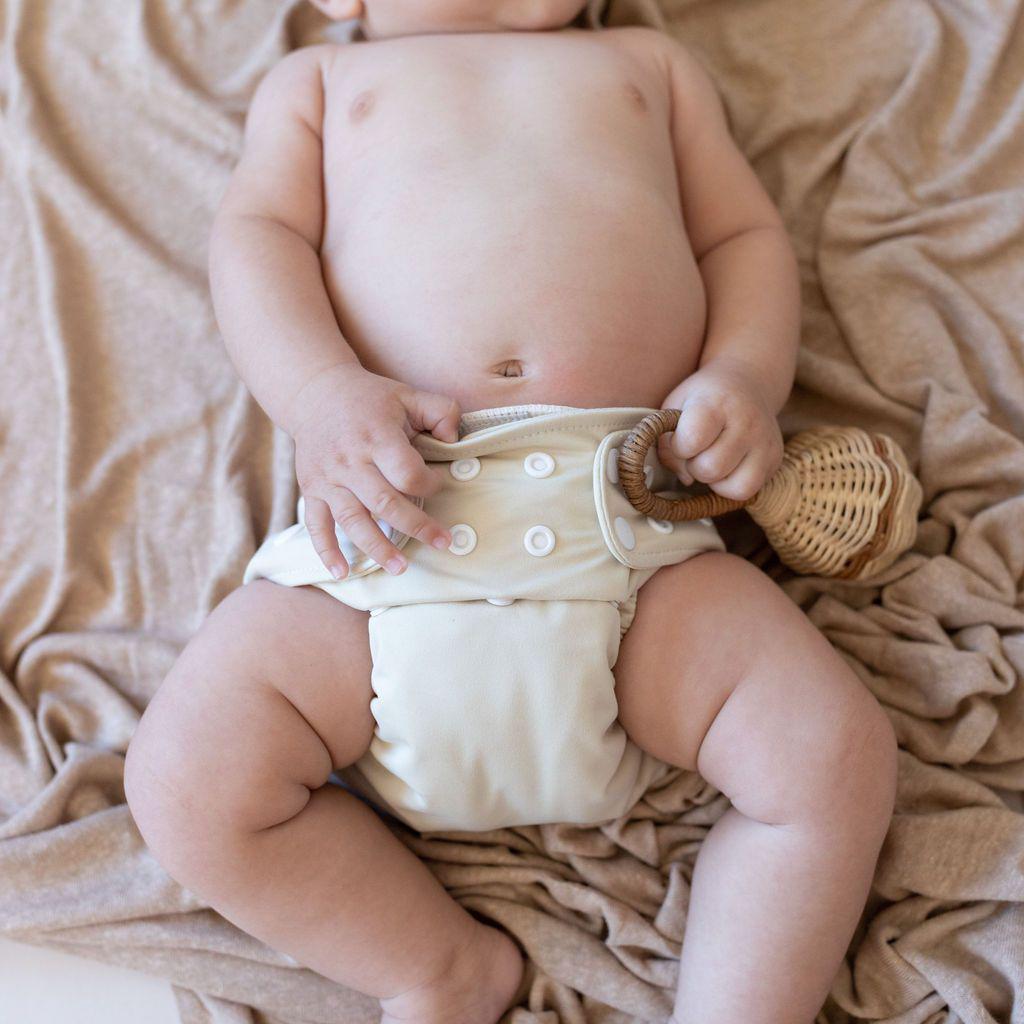 Bare & Boho Ai2 Nappy-All in Two Nappy-Bare & Boho-Earth-The Nappy Market