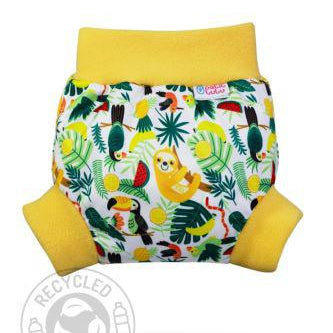 Petit Lulu Pull Up Nappy Cover Large-Wrap-Petit Lulu-Chilling Sloth-The Nappy Market