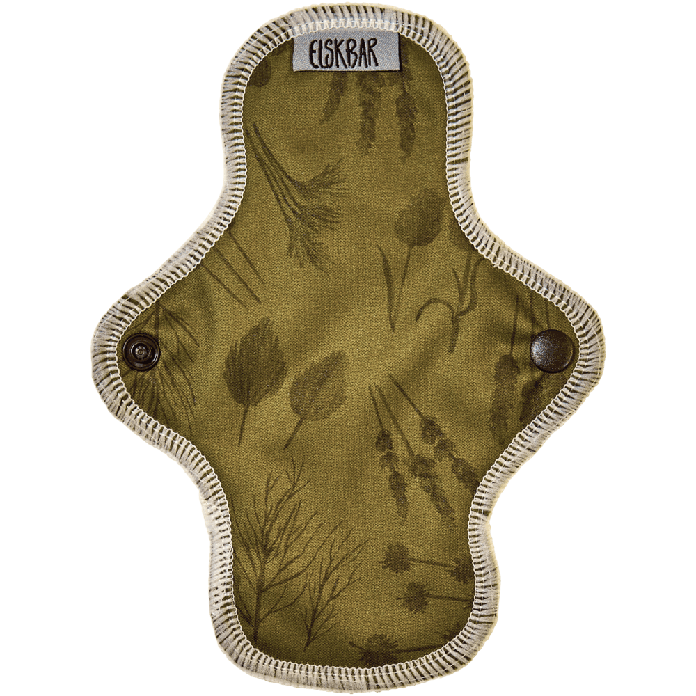Elskbar Light / Panty Liner Cloth Pad - PREORDER-Cloth Sanitary Pads-Elskbar-Grasses-The Nappy Market
