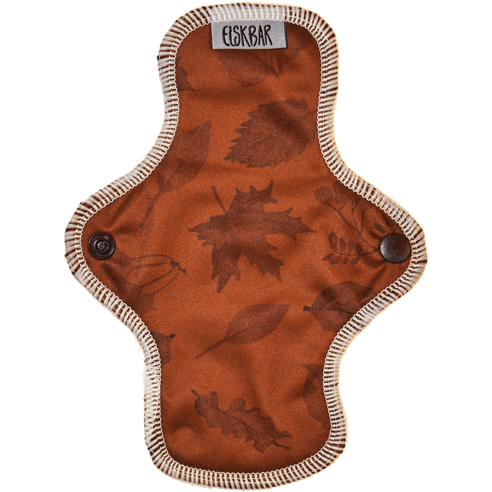 Elskbar Light / Panty Liner Cloth Pad - PREORDER-Cloth Sanitary Pads-Elskbar-Leaves-The Nappy Market