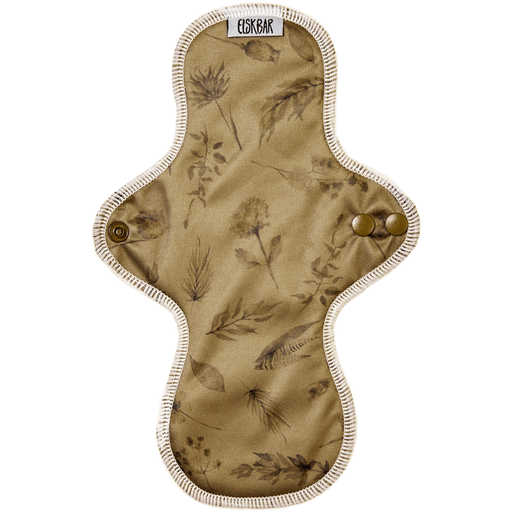 Elskbar Medium / Daytime Cloth Pad - PREORDER-Cloth Sanitary Pads-Elskbar-Dandelion-The Nappy Market
