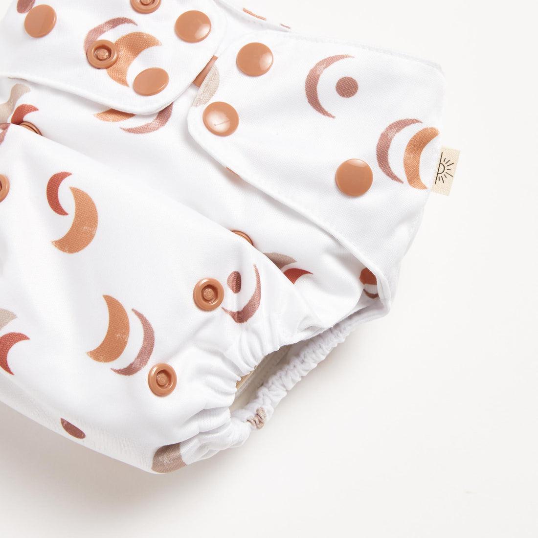 EcoNaps Snap in Pocket Nappy-Snap in with Pocket-EcoNaps-Desset Cactus-The Nappy Market