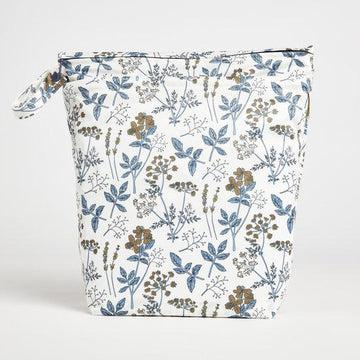 EcoNaps Overnighter Wet Bag-Wet Bag-EcoNaps-Vintage Botanical-The Nappy Market