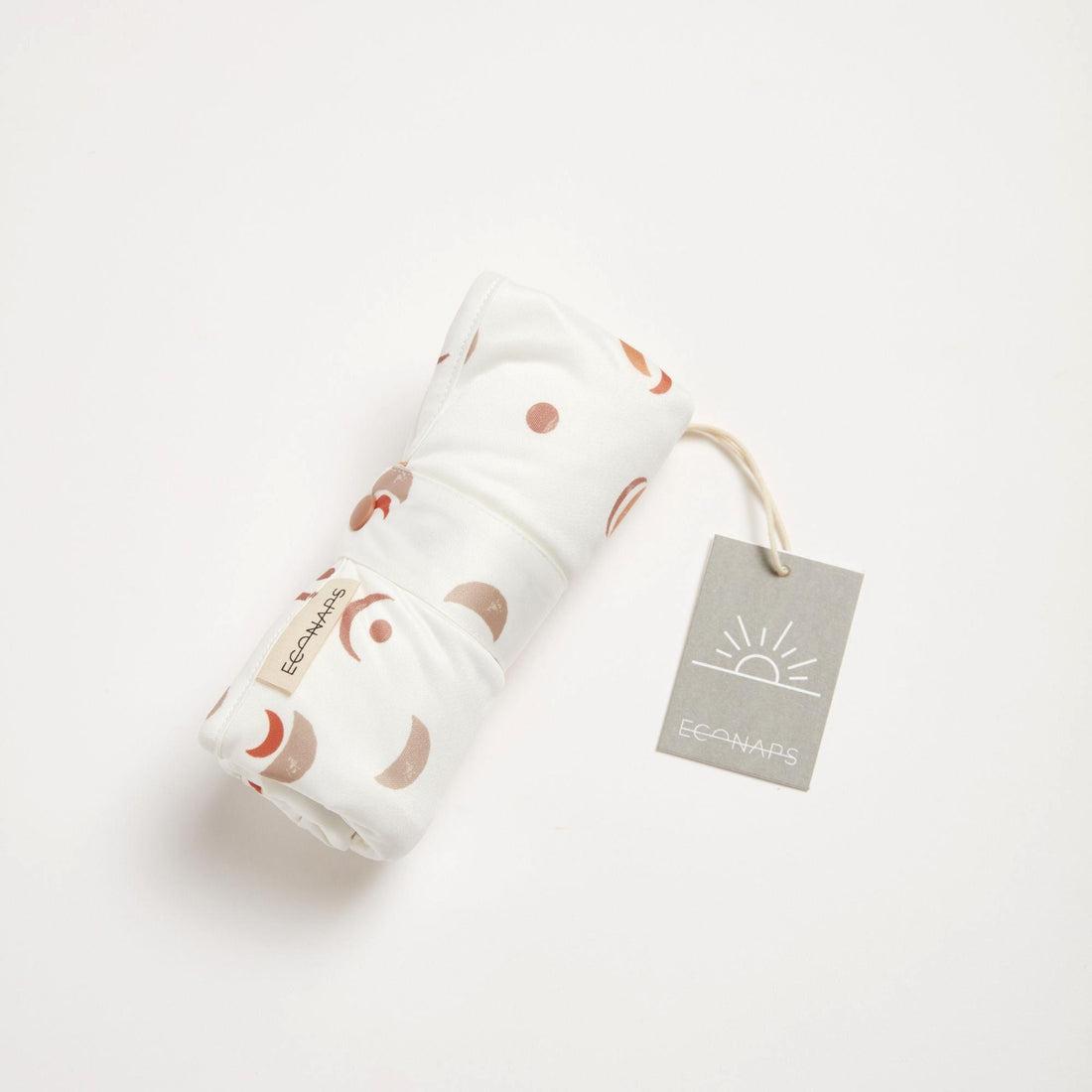 EcoNaps Travel Bamboo Changing Mat-Changing Mat-EcoNaps-Ocean Native-The Nappy Market