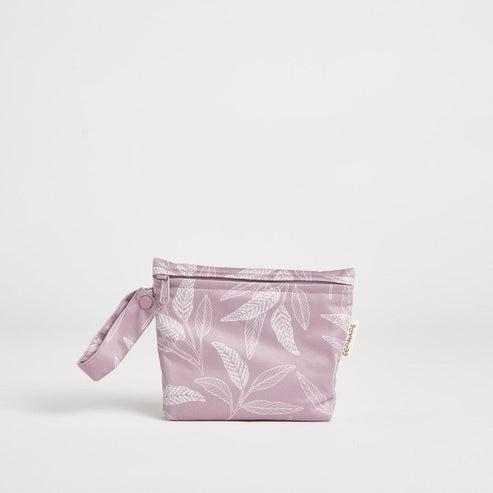 EcoNaps Wipes Pouch Small Wet Bag-Wet Bag-EcoNaps-Mauve Native-The Nappy Market