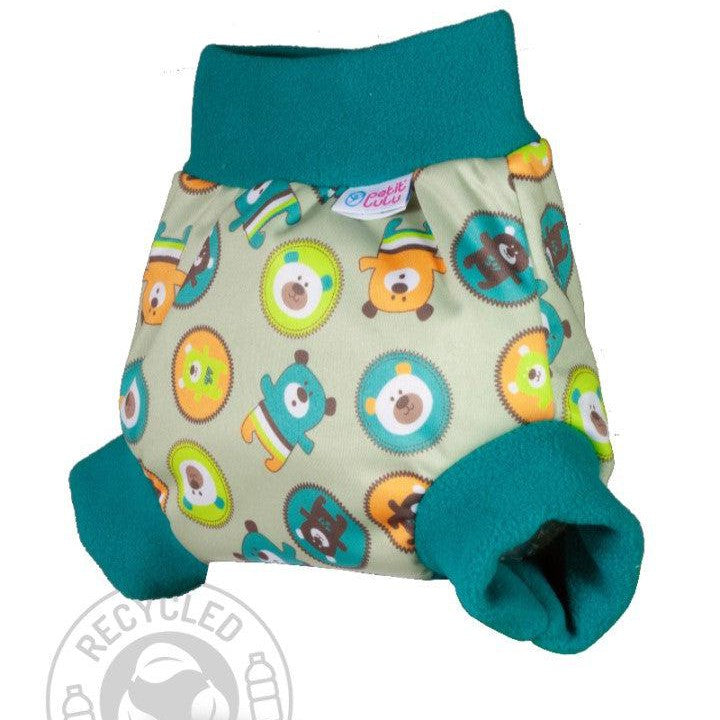 Petit Lulu Pull Up Nappy Cover XXL-Wrap-Petit Lulu-Flying Bears-The Nappy Market