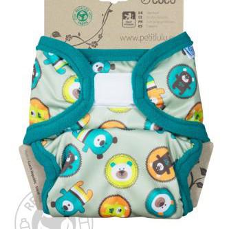 Petit Lulu Maxi XL Nappy Cover-Nappy Cover-Petit Lulu-Flying Bears-The Nappy Market