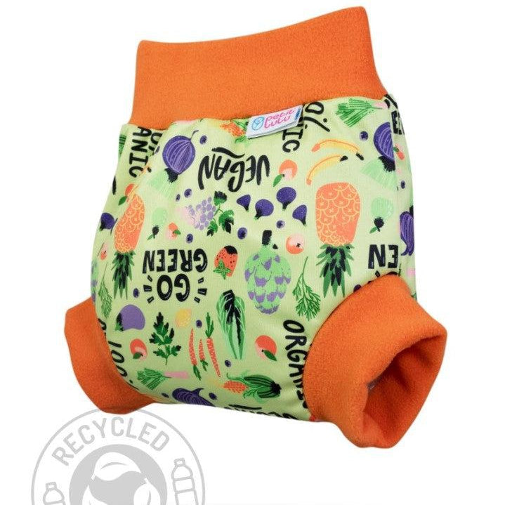 Petit Lulu Pull Up Nappy Cover Large-Wrap-Petit Lulu-Blooming Garden-The Nappy Market