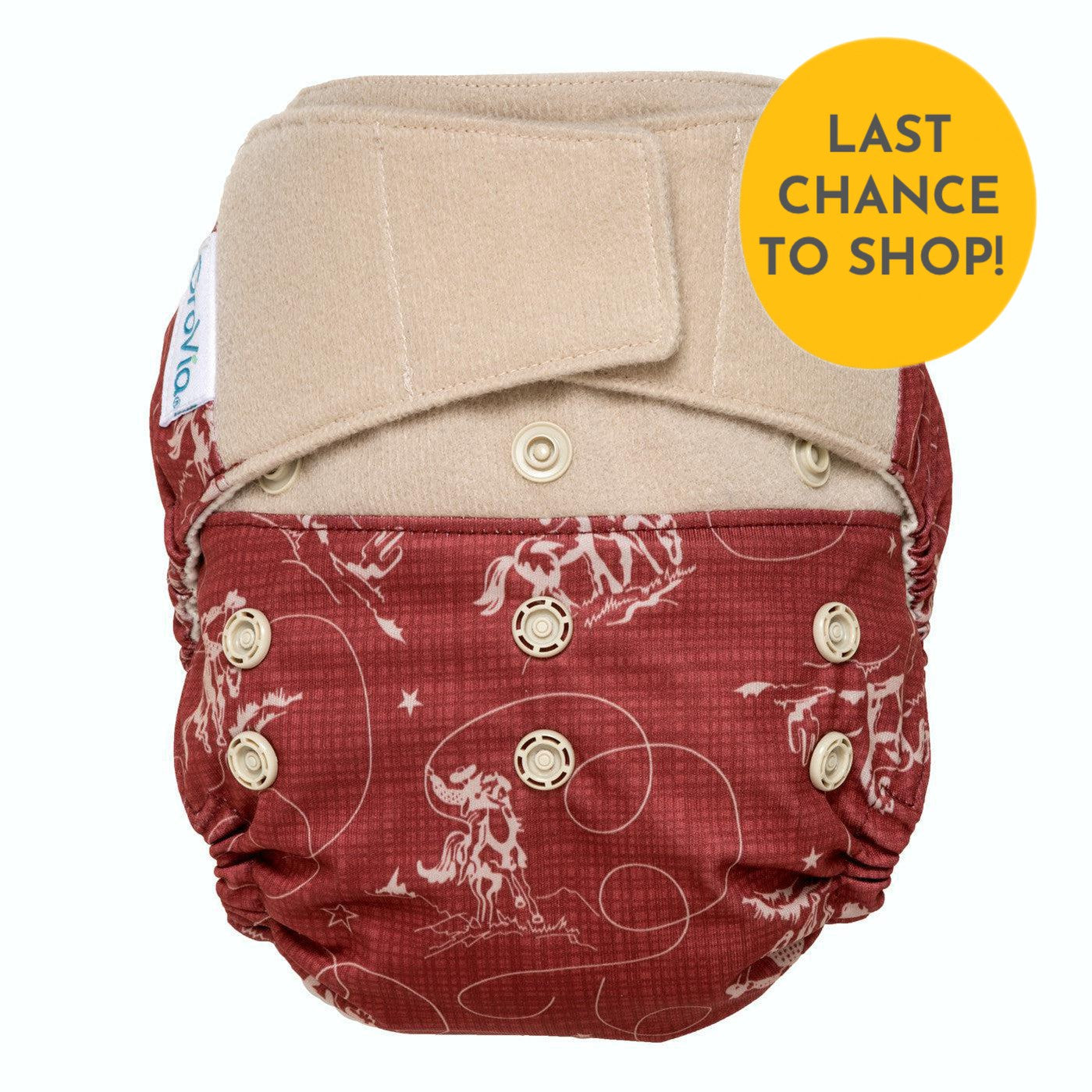 Grovia Hybrid Waterproof Nappy Cover-Wrap-Grovia-Tex-The Nappy Market