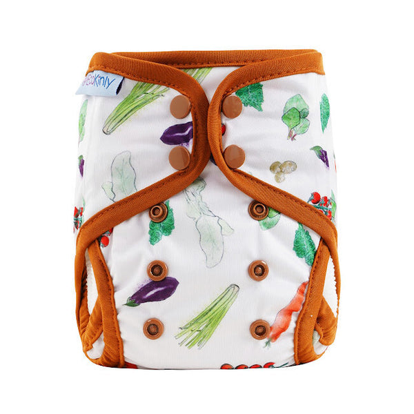 EcoKinly Newborn Reusable Nappy-All in Two Nappy-Ecokinly-Homegrown-The Nappy Market