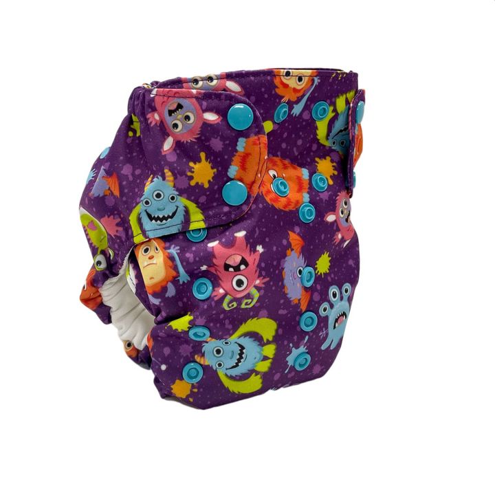 Smart Bottoms - Dream Diaper 2.0 - All in One Organic Cloth Nappy-All in Two Nappy-Smart Bottoms-Creeping it Fun-The Nappy Market