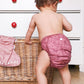 WeeCare Easy Nappy Newborn or One Size-All in Two Nappy-WeeCare-Size 1 (Newborn)-Bordeux-The Nappy Market