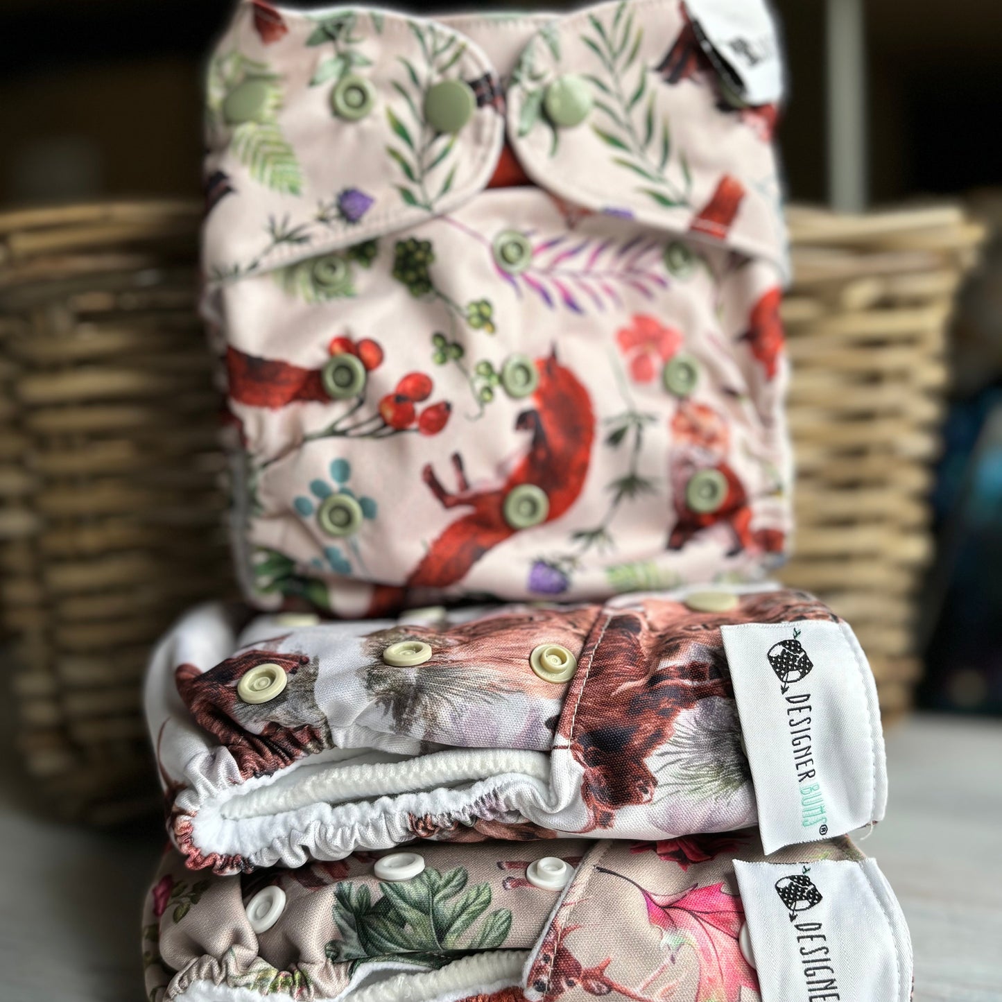 Designer Bums Snap in Pocket Nappy-Snap in with Pocket-Designer Bums-Candyland-The Nappy Market