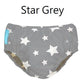Charlie Banana Reusable Super Pro Underwear-Training Pants-Charlie Banana-Small-Twinkle Little White Star (Grey)-The Nappy Market