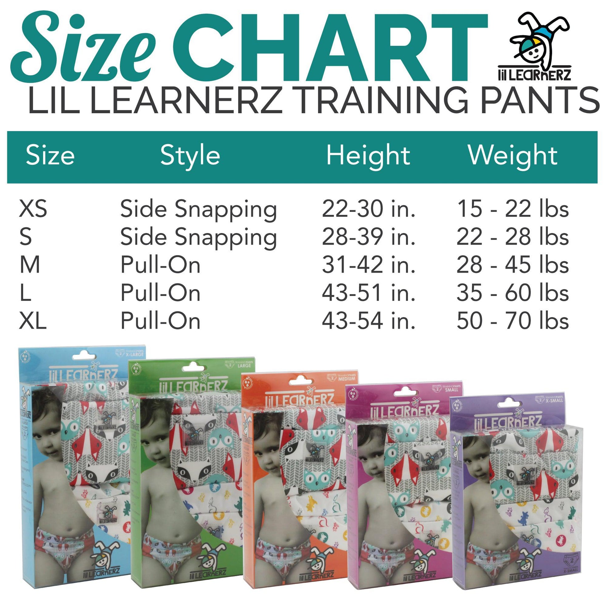 Kangacare Rumparooz Lil Learnerz Training Pants (2 pack) XL-Training Pants-Rumparooz-Carebears-The Nappy Market