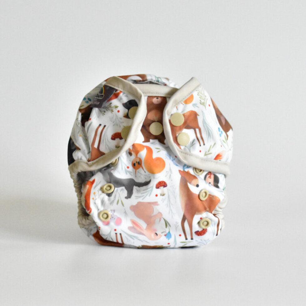 Little Love Bum - Snap and Wrap Newborn-All In One Nappy-Little Love Bum-Into the Wild-The Nappy Market