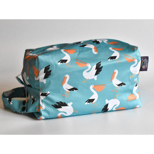 Little Lovebum Large Nappy Pod Pelican-Wet Bag-Little Love Bum-The Nappy Market