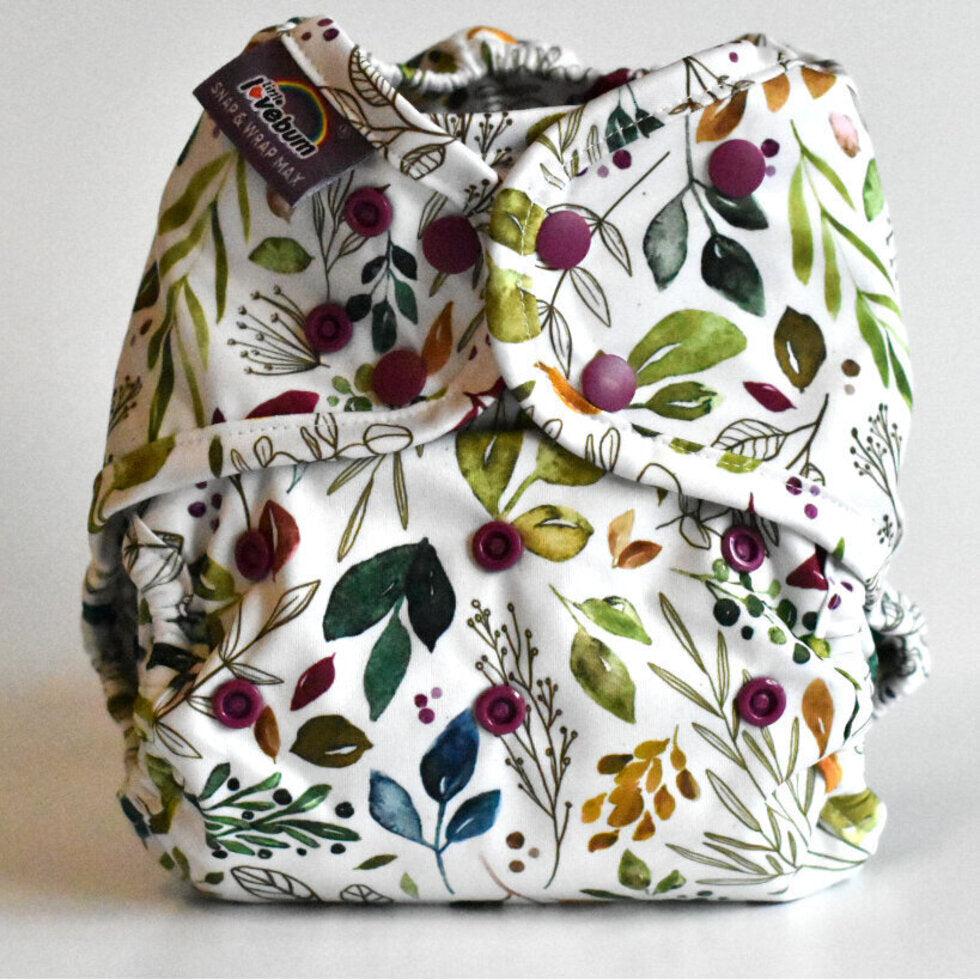 Little Lovebum Snap and Wrap Max Nappy Cover 10-40lbs-Wrap-Little Love Bum-Berry-The Nappy Market