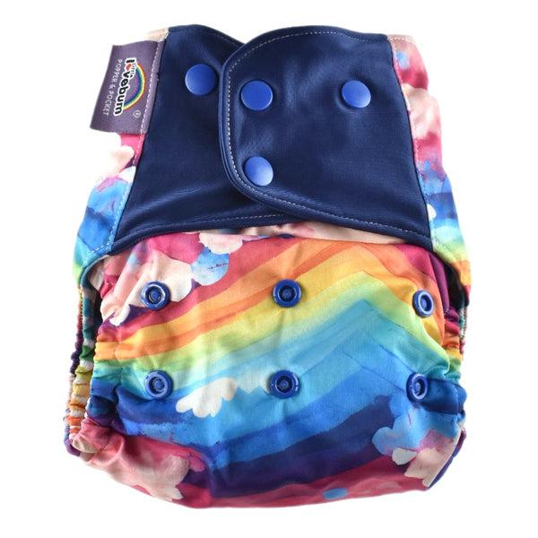 Little Lovebum Popper Pocket V3 Nappy-Pocket Nappy-Little Love Bum-Dreamland-The Nappy Market