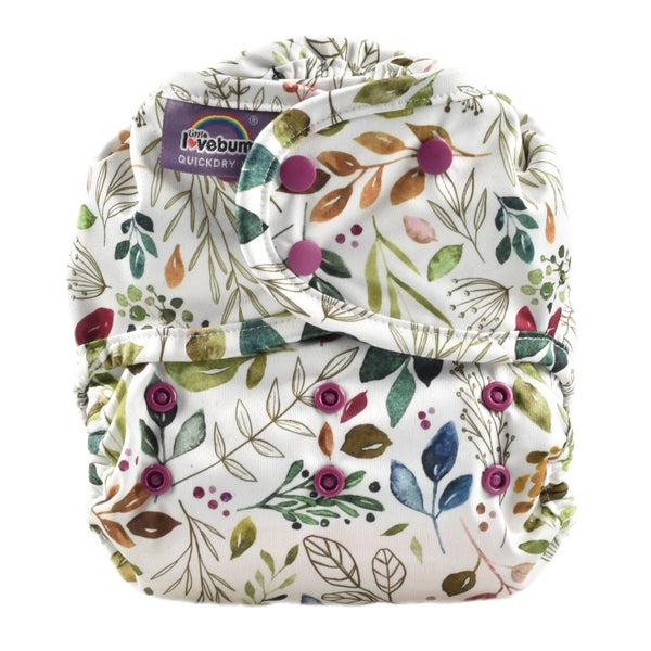 Little Lovebum Quickdry V2 All-in-One Nappy-All In One Nappy-Little Love Bum-Akiho-The Nappy Market