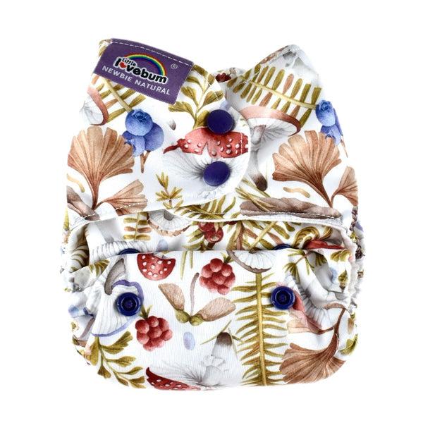 Little Lovebum - Newbie Natural Organic All-in-One Newborn Nappy-All In One Nappy-Little Love Bum-Forest Fruits-The Nappy Market