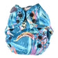Little Lovebum - Snap and Wrap Newborn Nappy Cover-All In One Nappy-Little Love Bum-Paradise-The Nappy Market