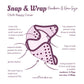 Little Lovebum - Snap and Wrap Newborn Nappy Cover-All In One Nappy-Little Love Bum-Akiho-The Nappy Market