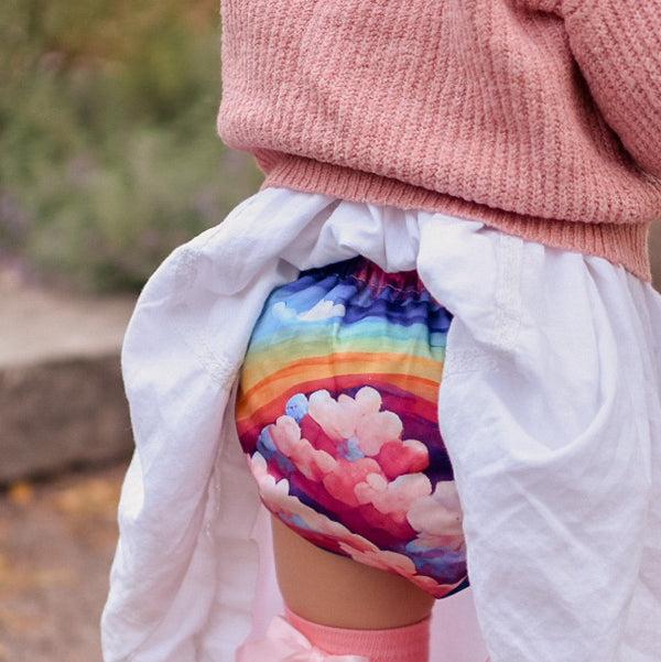 Little Lovebum Popper Pocket V3 Nappy-Pocket Nappy-Little Love Bum-Berry-The Nappy Market