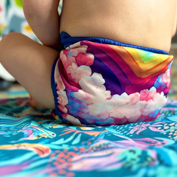 Little Lovebum Quickdry V2 All-in-One Nappy-All In One Nappy-Little Love Bum-A New Dawn-The Nappy Market
